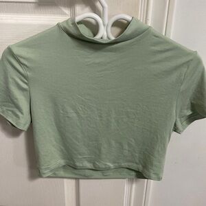 Women’s Cropped T Shirt with open back